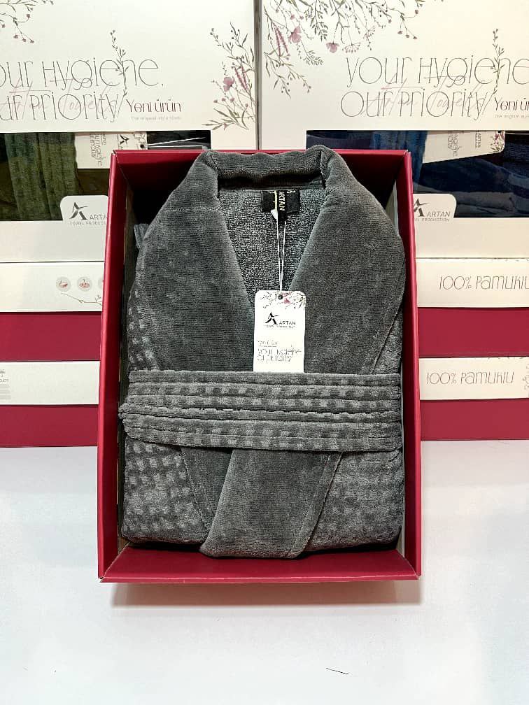 حوله تن پوش رویه مخمل داخل نخ