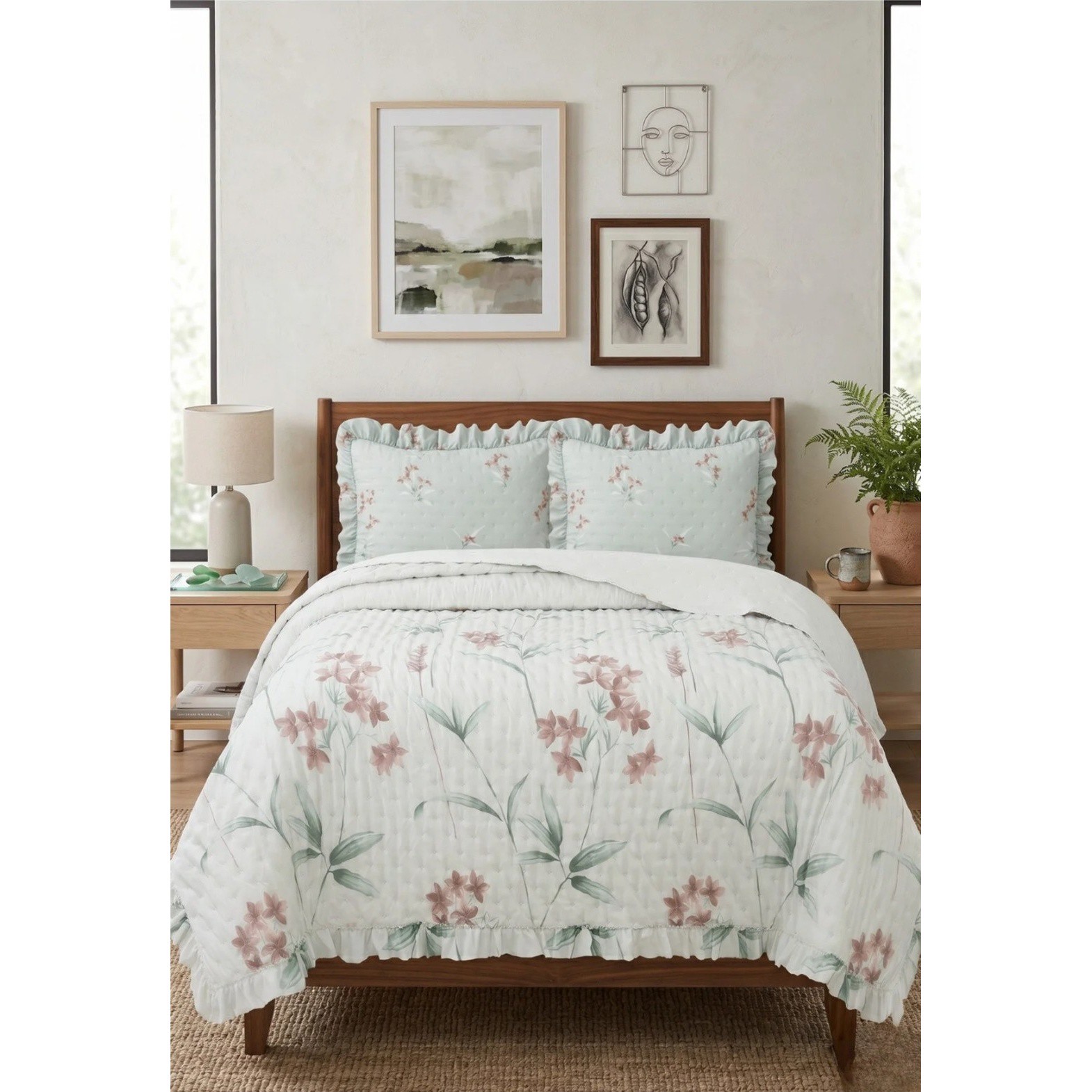 روتختی دونفره پنبه دوزی APA HOME ترکیه
