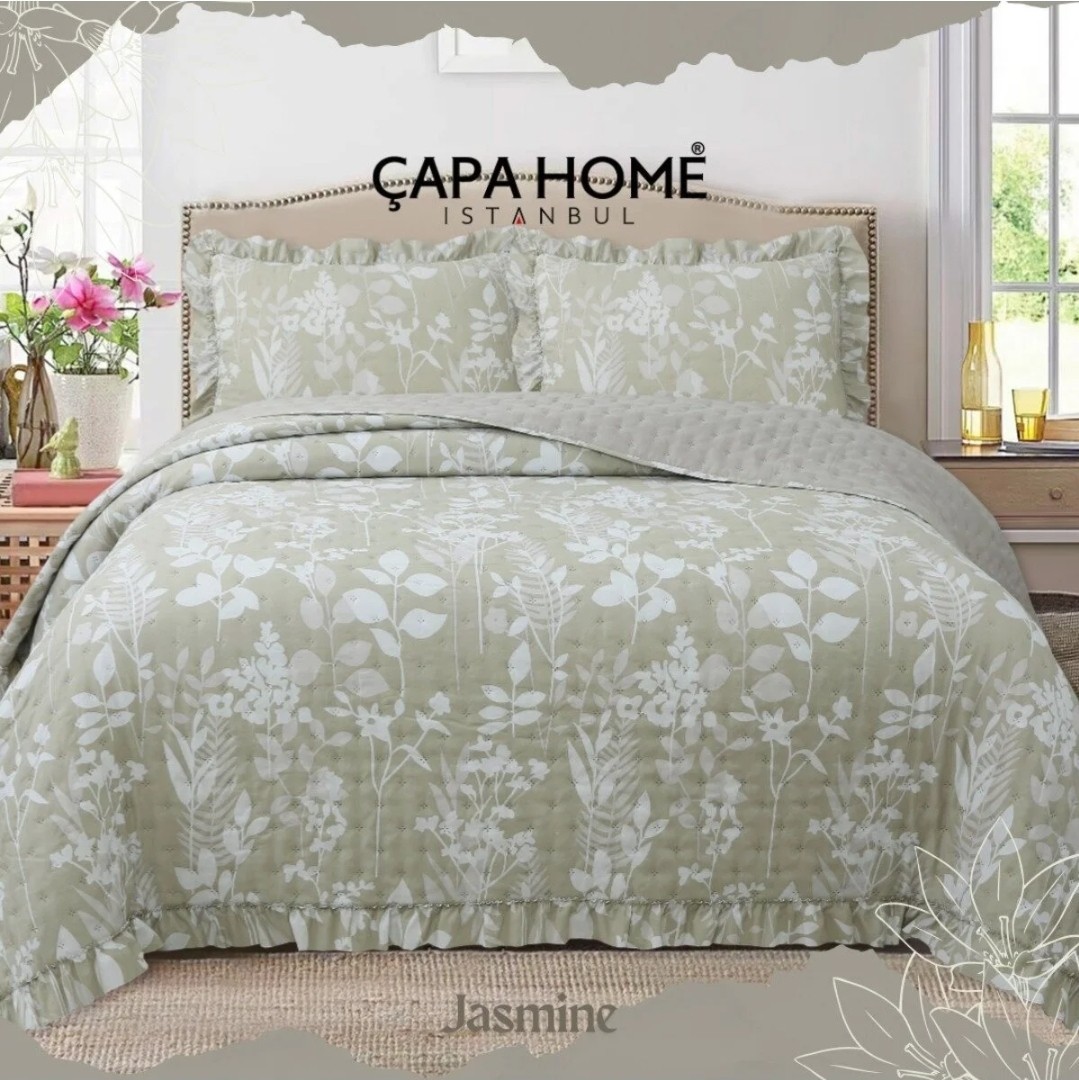 روتختی دونفره پنبه دوزی capa HOME ترکیه