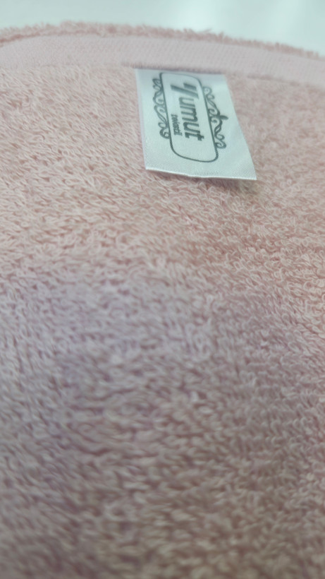 حوله دست وصورت برندUmutترکیه مدلipek رنگ صورتی